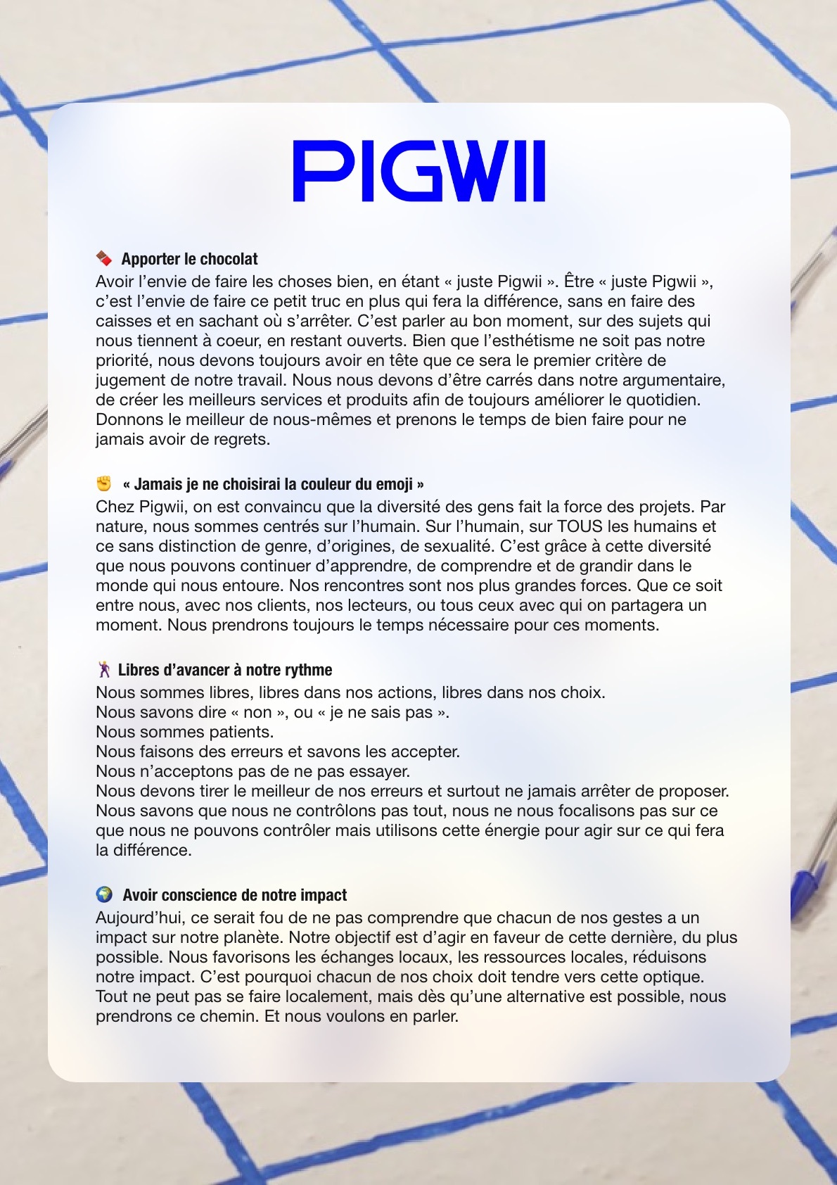 Manifeste Pigwii
